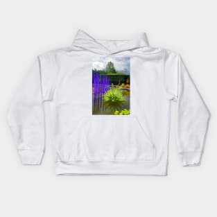 Chihuly Glass in the Italian Gardens at Biltmore Kids Hoodie